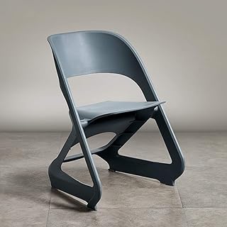 GY-C Sillas Silla minimalista moderna creativa Hogar nórdico Moda Silla de comedor de plástico Taburete al aire libre Lazy Leisure j/D