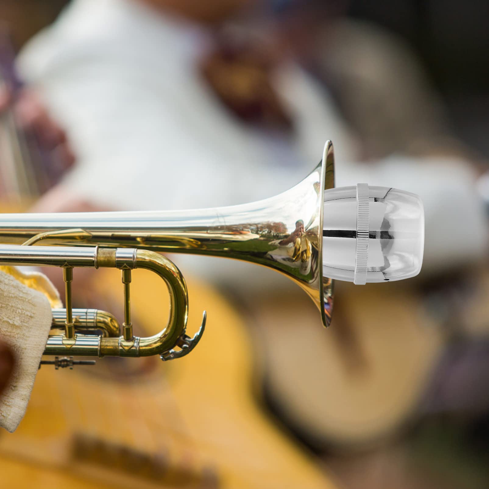 Sordina Per Tromba In Alluminio - Muto Per Tromba Jazz Con Effetto Woofer - Foto 9