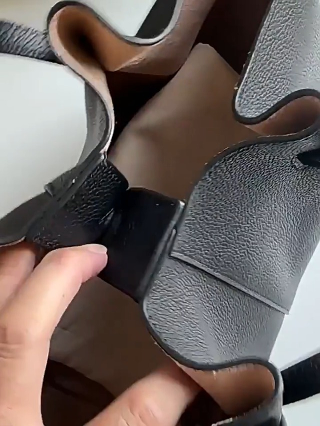 Bolso de cuero para mujer, tipo Hobo, gran capacidad miniatura 7
