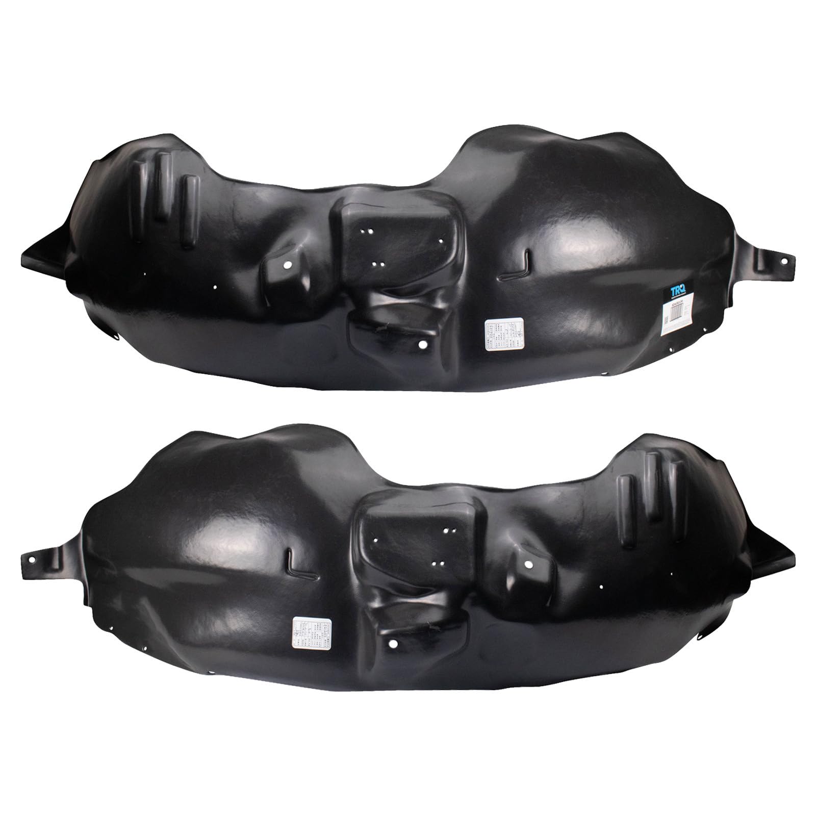 TRQ Front Inner Fender Liner Set Compatible with 2007-2014 Ford Expedition Lincoln Navigator FO1248129 FO1249129