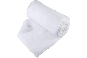 Prextex Large Artificial Snow Roll: Unleash Wintery Wonder on Your Mantle