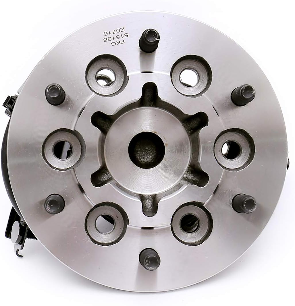 FKG 515106 (2WD ONLY) Front Left Wheel Bearing Hub Assembly fit for 2004-2008 Chevy Colorado, 2004-2008 GMC Canyon, 2006 Isuzu I-280, 2007-2008 Isuzu I-290, 6 Lugs W/ABS