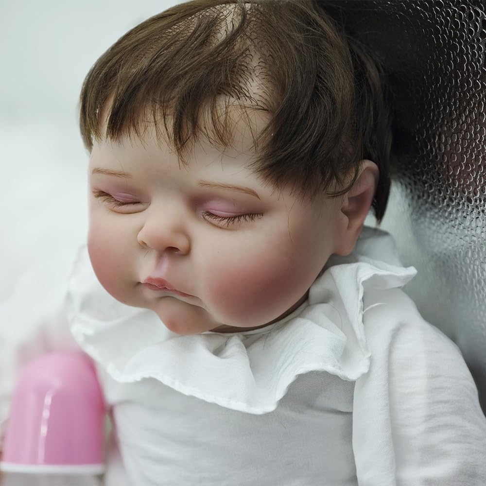 Amazon.co.jp: Meeler リボーンドール 49cmリアルな 笑顔赤ちゃん人形