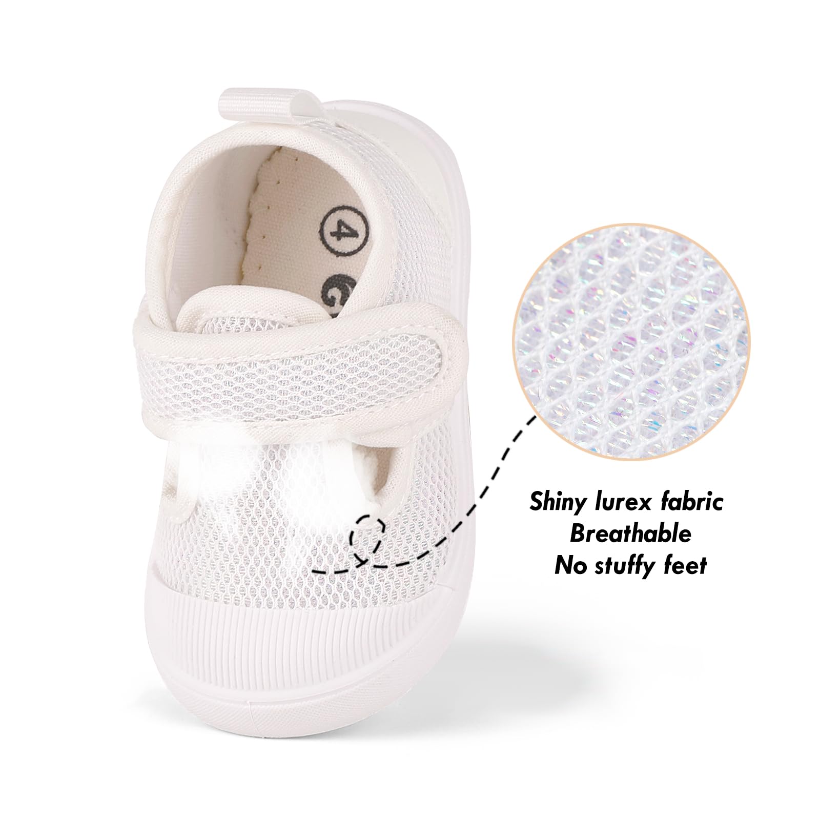 Scarpine Primi Passi Bimba 0-3 Anni Estive Scarpe Traspirante Neonata Sneakers