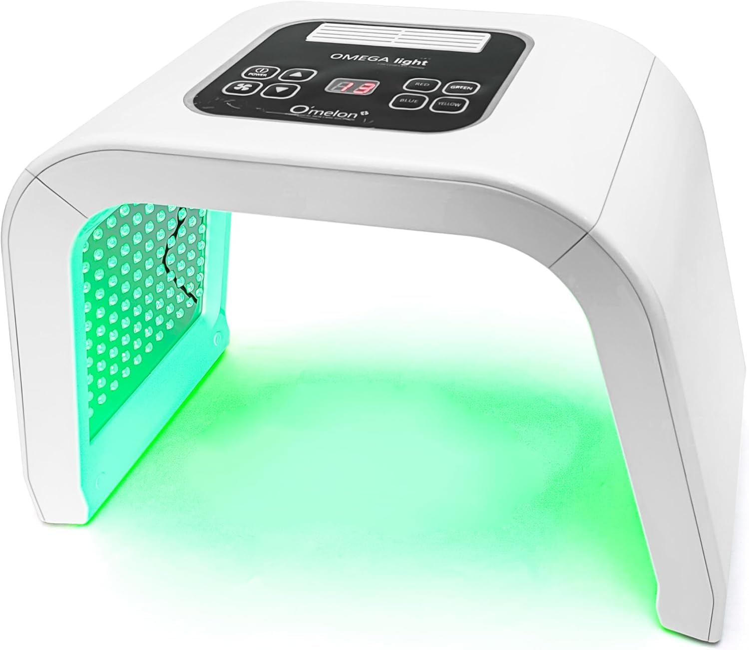 Elitzia Máscara facial de luz LED de 7 colores, portátil, terapia de fototerapia, máquina de belleza facial, reparación de la piel, ayuda a absorber y restaurar la piel joven, dispositivo PDT ETD243