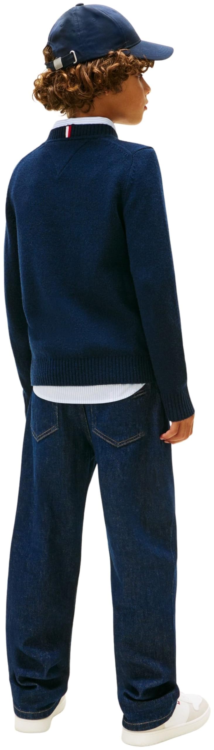 Tommy Hilfiger Lambswool CN Sweater Kb0kb10348 Autres Pulls Garçon
