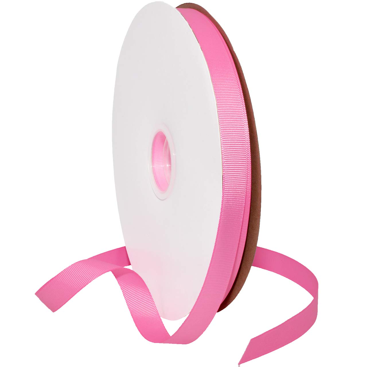 Ruban Morex 066 géranium rose de 5/8 inch avec textile premium pour créations d'exception