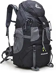 TOKSHOP Mochila Camping Cargueira 50 Litros Grande Reforçada Impermeável Caminhadas Trilhas Viagens