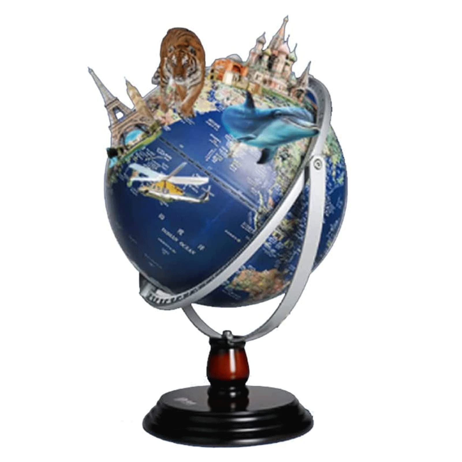 Innowacyjny globus oświetlenie LED globus inteligentny Ar World Globe HD 3D Bump Globes dla uczniów szkoła nauka geograficzne globusy zabawa edukacja