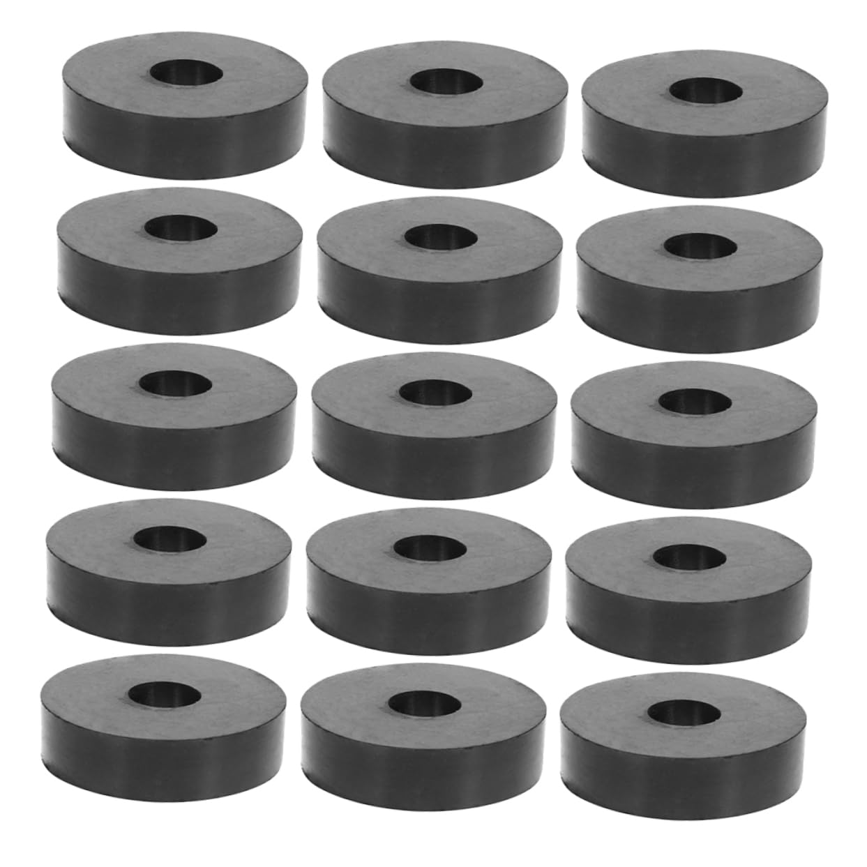 Alipis Vibration Suppression Pads 25pcs Sink Sound Dampening Pads for Bolts Rubber Grommets Washer Abrasion Resistant Rubber Washers