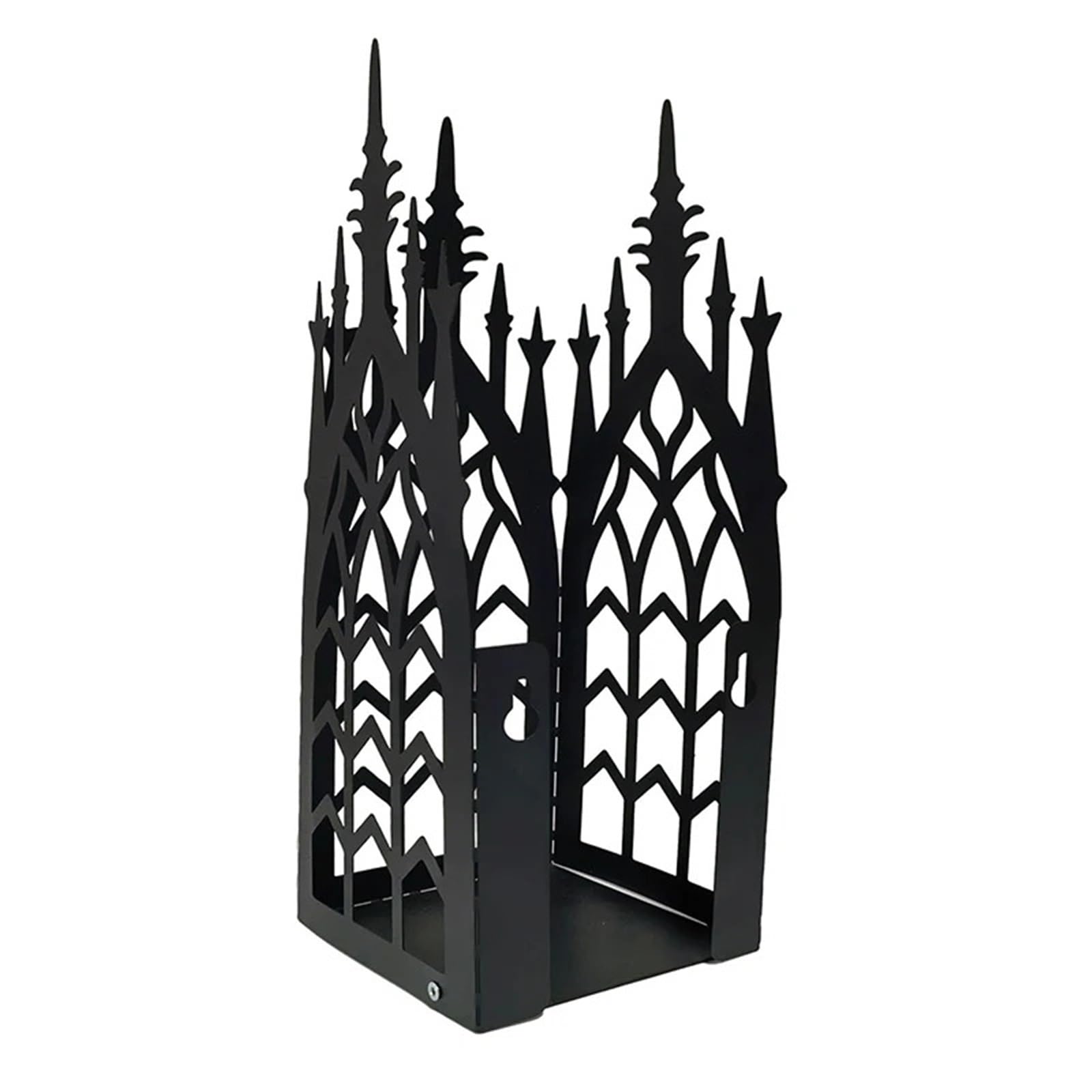 Black Metal Candle Sconce - Wall Mounted Holder for Living Room & Dining Rustic Decor For Candles