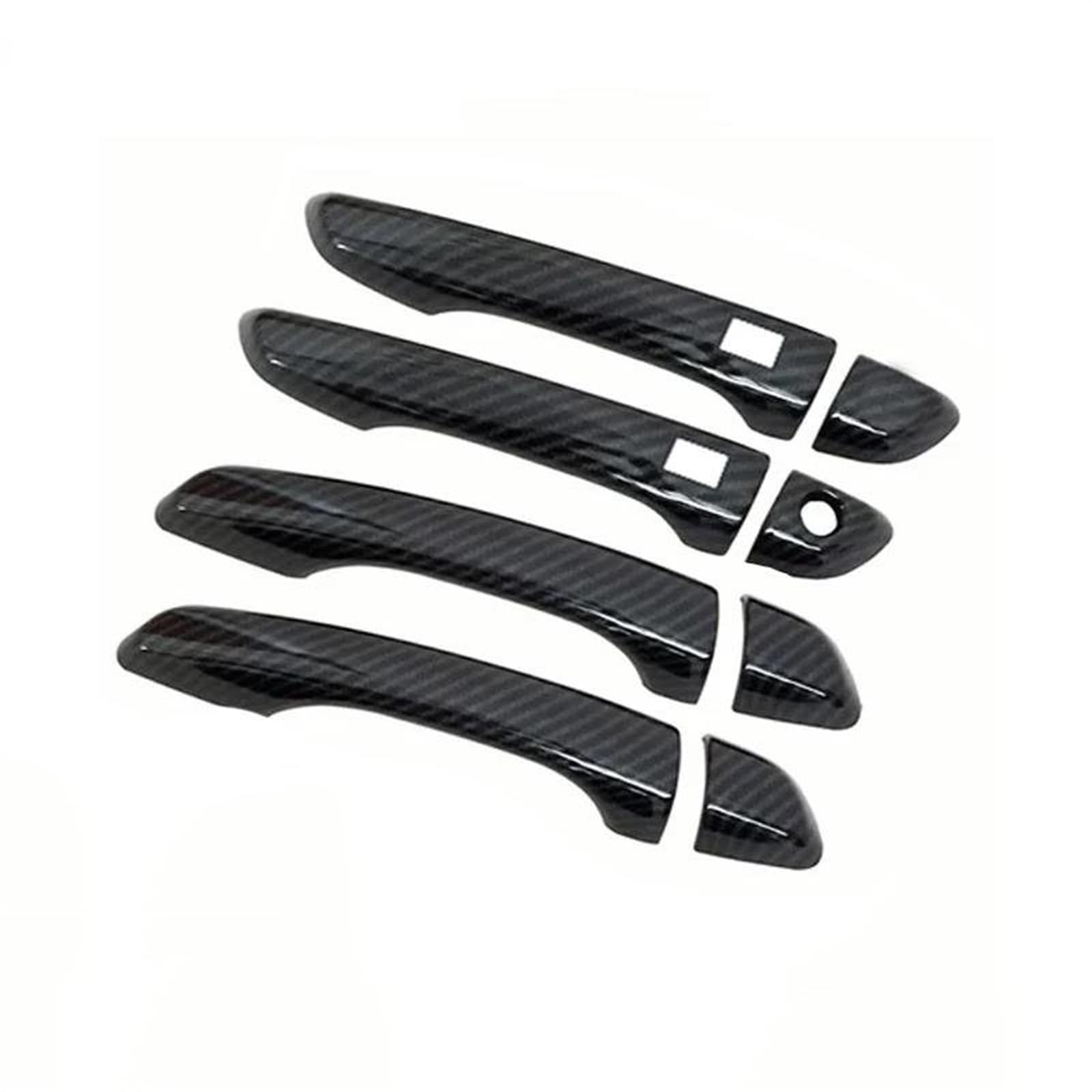 NOHEEU Car Exterior Door Handle Cover Replacement Parts for Peugeot 5008 MK2 P87 2017-2023(Style 4)