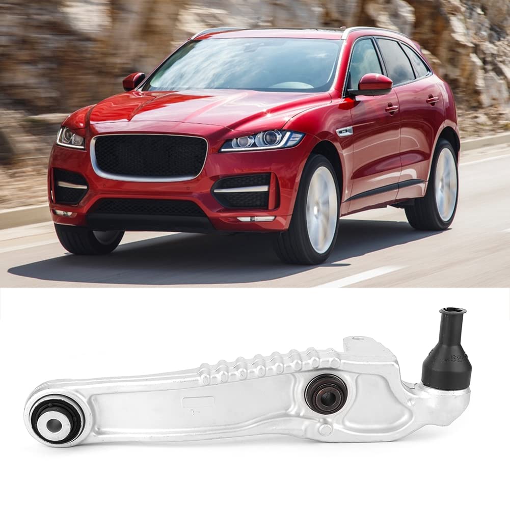 YUYTE Zespół Wahacza T4A1079 dla Lewego Przedniego Przodu F Pace 2017, Aluminium i łatwy montaż, Optymalne Prowadzenie Pojazdu