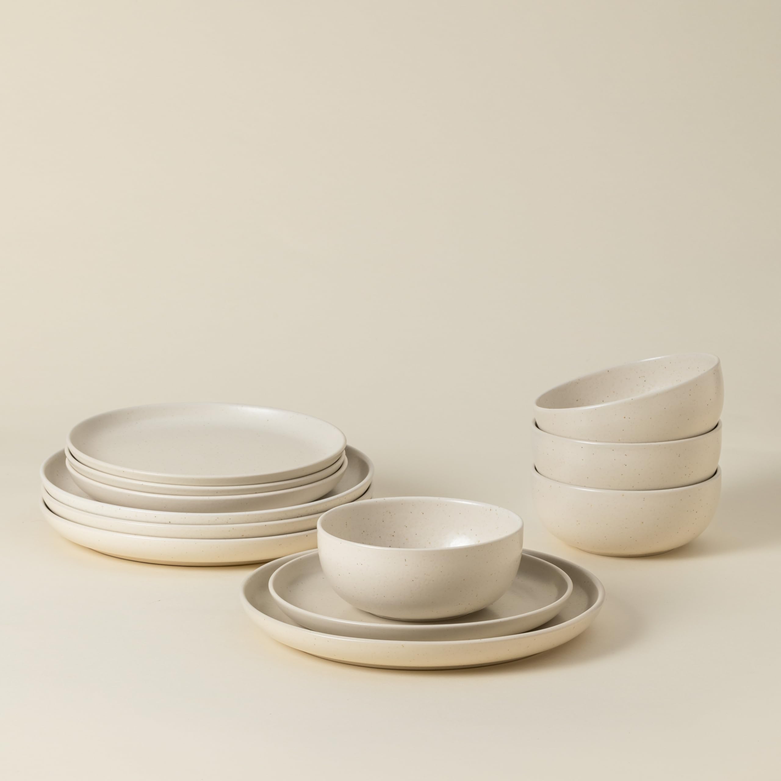 Amazon.com | Casafina Ceramic Stoneware 12-Piece Place Setting