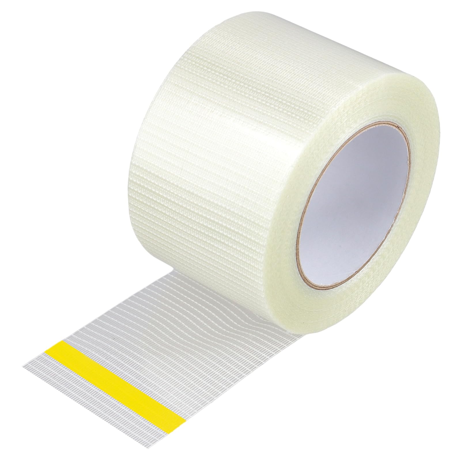 UNGFEI 8cm x 50m Tenacious Tape, Polytunnel Repair Tape, Transparent Tent Repair Tape for Tent Boat, Binding, Tarp