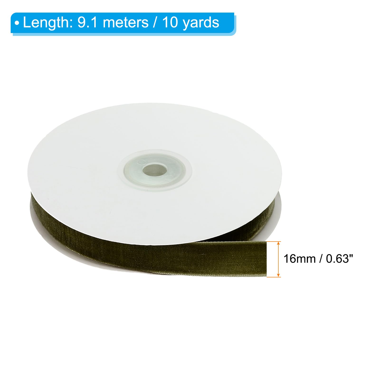 PATIKIL 0.63 Inch x 10 Yards Velvet Ribbons - Image 2