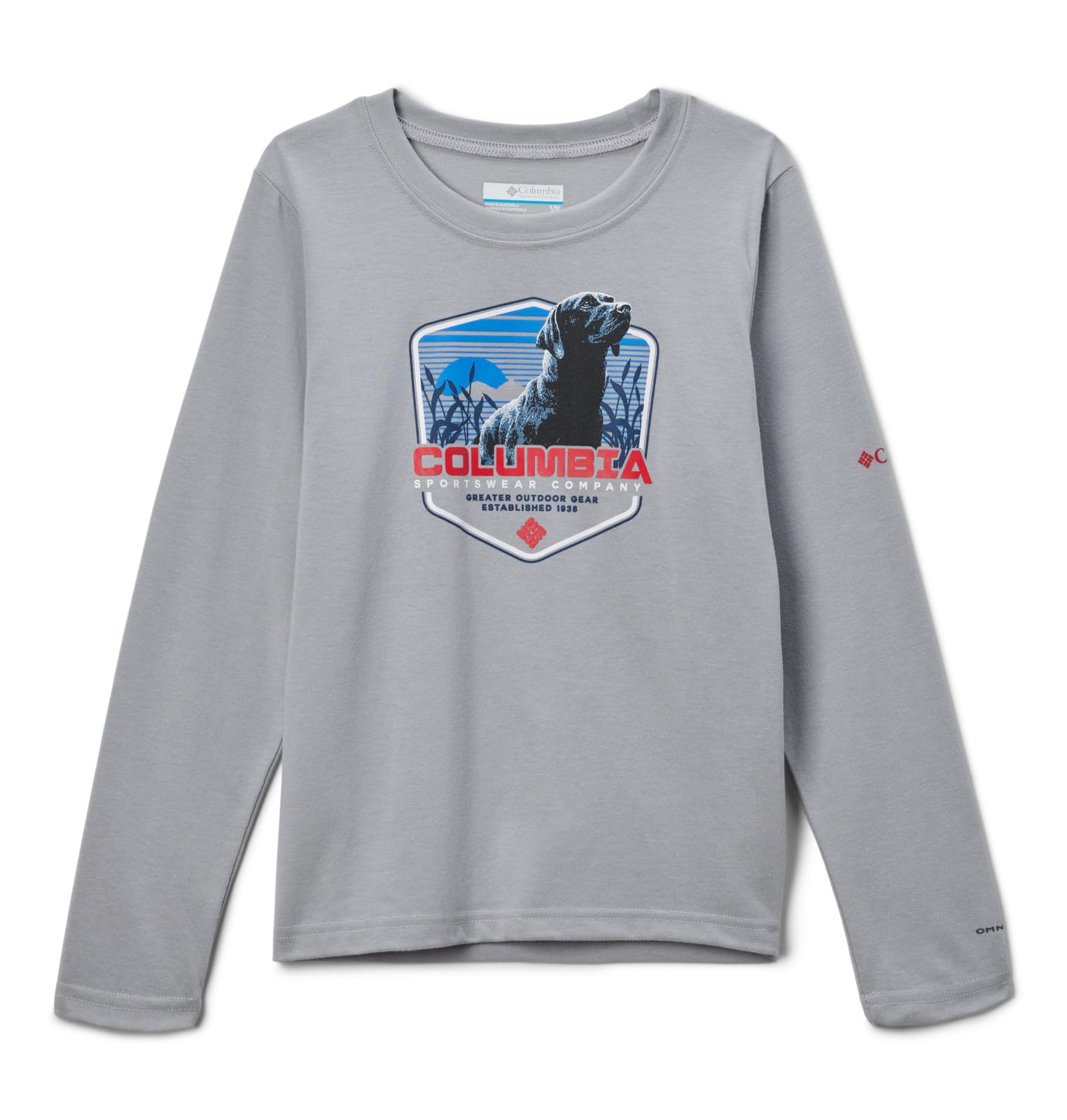 Columbia Jungen La Poudre Pass Long Sleeve Tee La Poudre Pass Langarmshirt