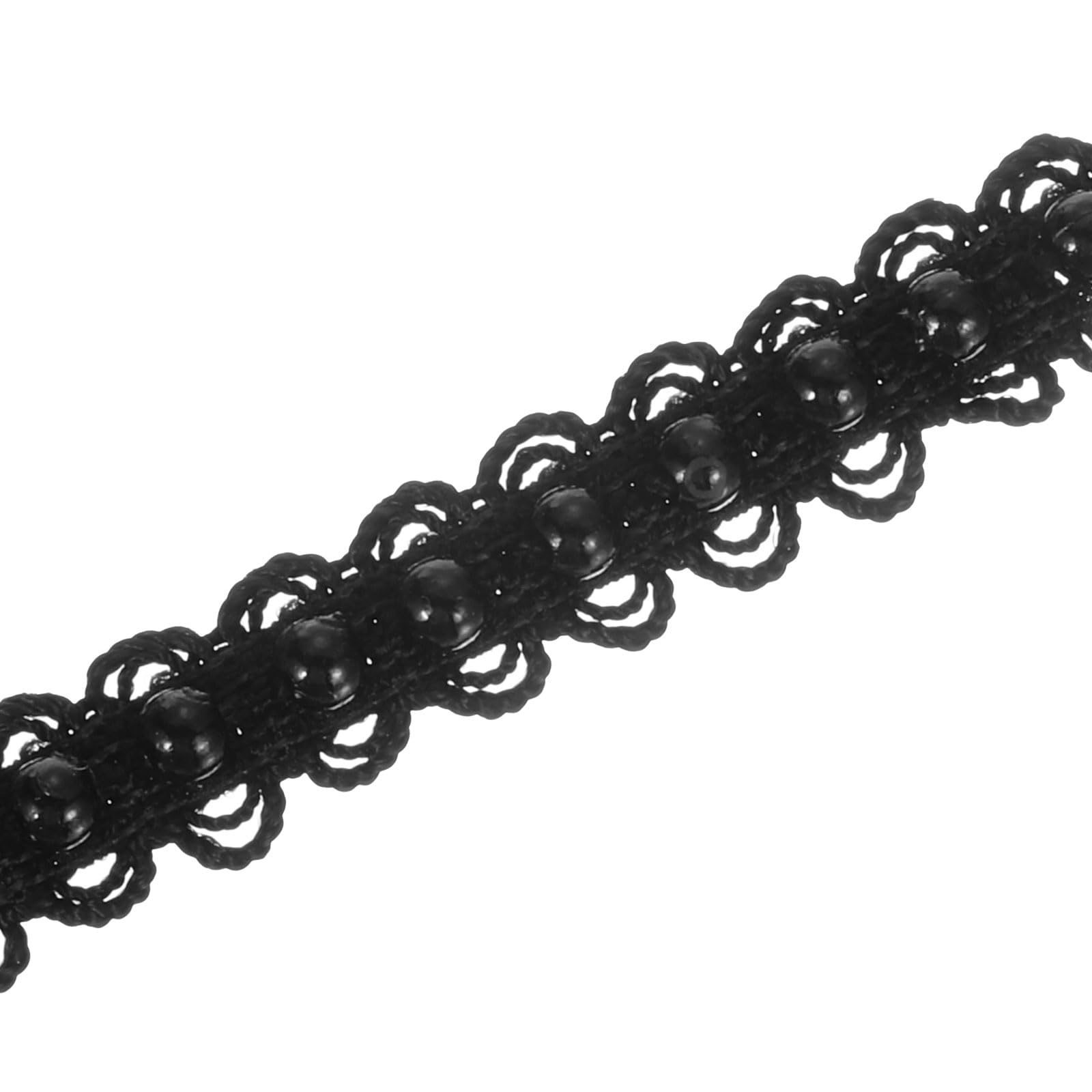 PATIKIL 5 Yard Faux Pearl Lace Ribbon