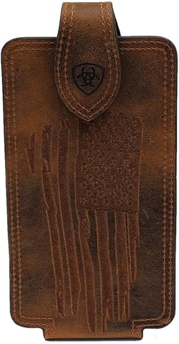 Miniatura 1 de ARIAT Funda para teléfono celular con bandera de Estados Unidos para hombre, sin color, talla única