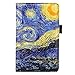 Menesia Server Book Organizer for Waitress,Waiter Serving Book,Waitstaff Server Order Pads,Guest Checks Books Holder for Restaurant Fit Server Apron(Blue Starry Night)