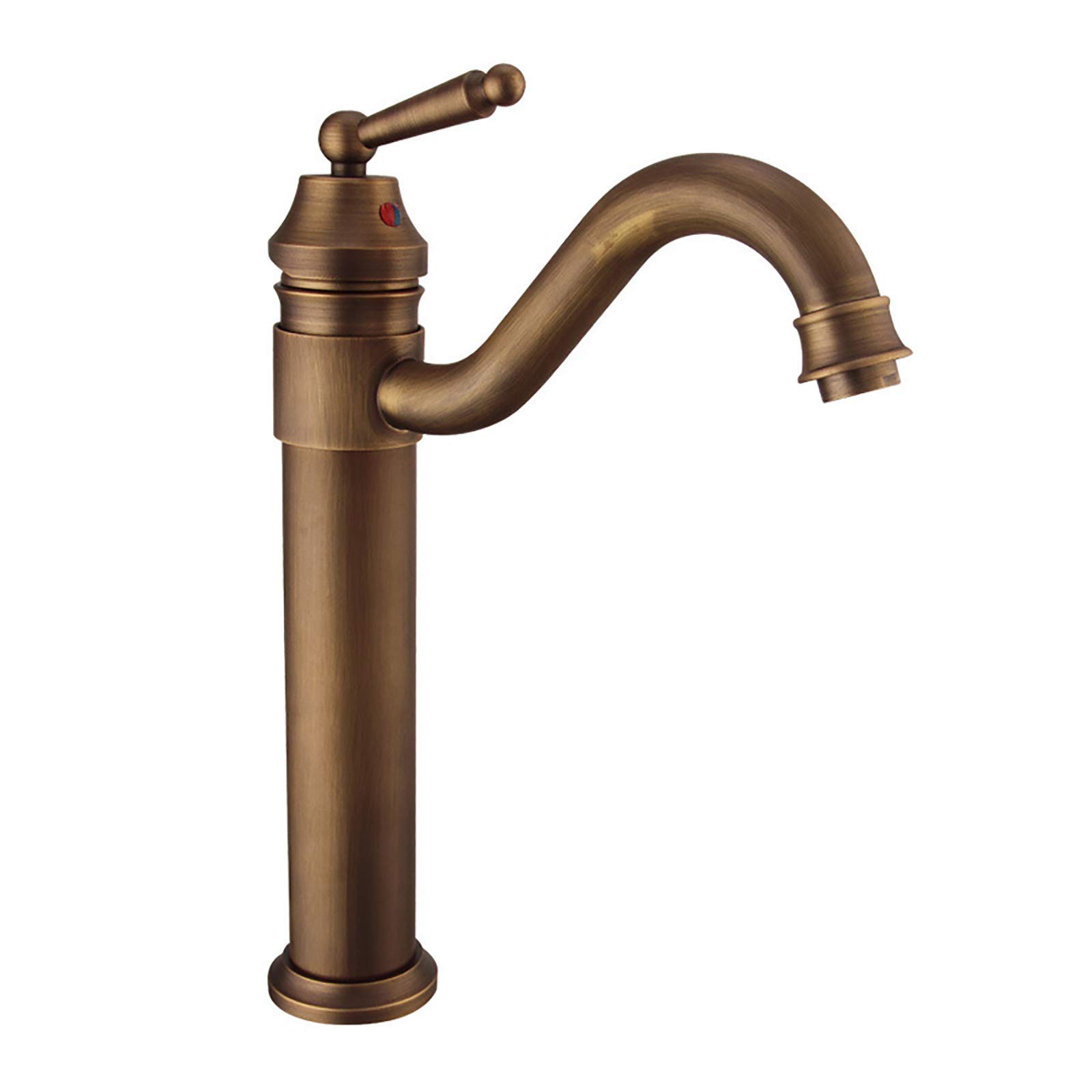 Robinet mitigeur eau chaude et froide rétro style rétro pour salle de bain