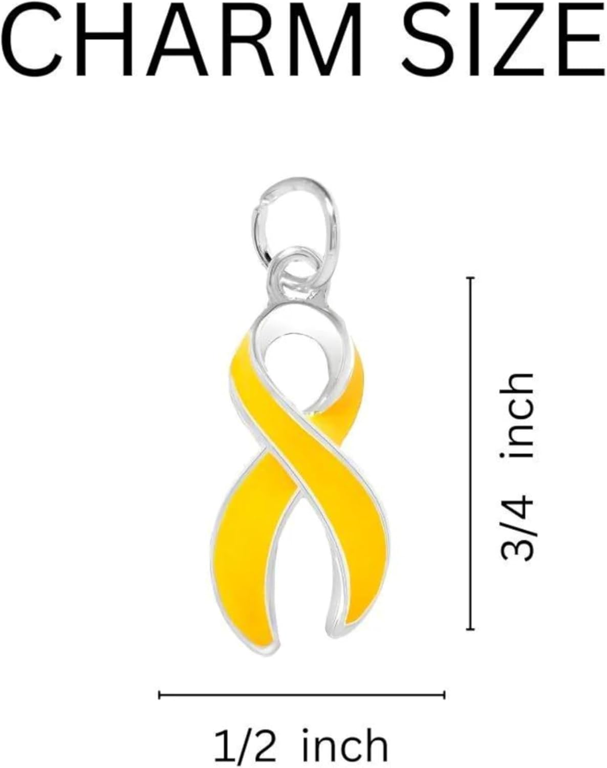Gold Ribbon Awareness Bracelets - Childhood Cancer, Pediatric Cancer, Neuroblastoma and COPD Awareness– Perfect for Support Groups and Gift-Giving - Image 2