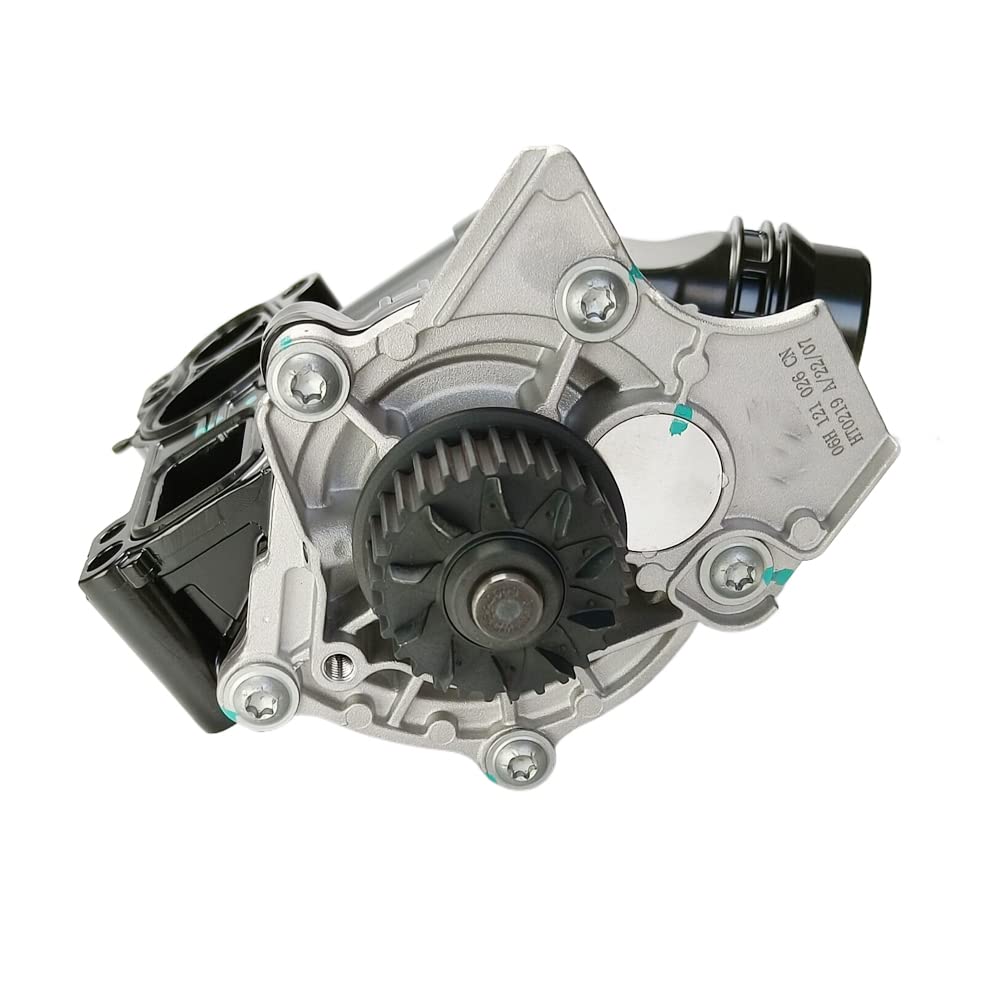 Motor Wasserpumpe mit Zahnriemen Kompatibel mit Jetta 06H121026CQ