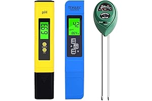 TDS Meter, PH Meter & Soil Tester - 3 in 1 Water Quality Monitor