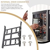 Vista 7 de 3pcs SSD soporte SSD PC disco duro ordenador montaje computadora disco duro rack