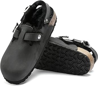 Amazon.com: Birkenstock Tokio Shearling-Lined Clog with Adjustable