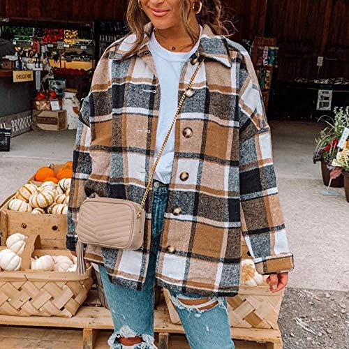 Chaqueta de forro polar manga larga mujer deportiva casual con cremallera chaqueta marrón grande 3