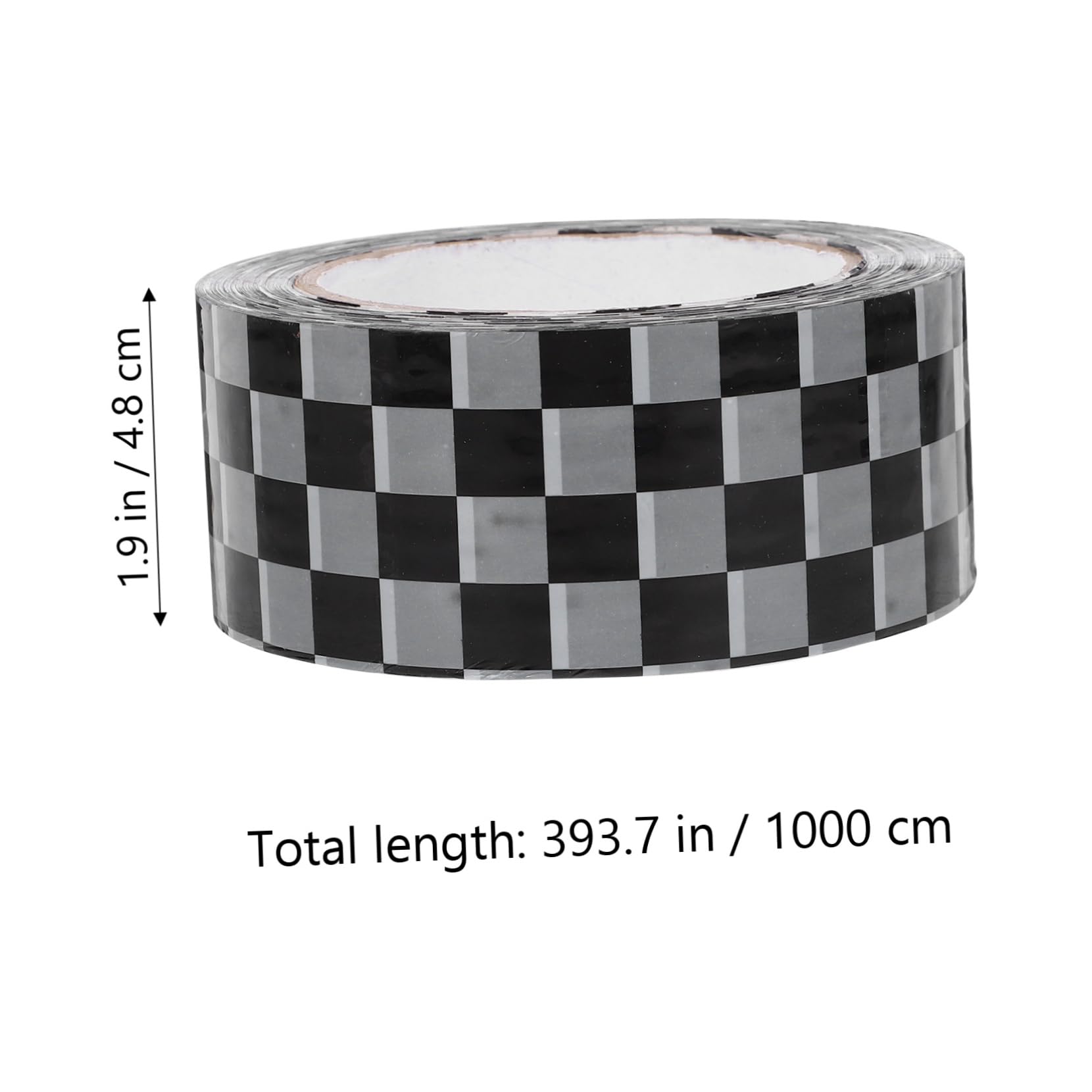 DOITOOL 3 Rouleaux Adhésif à Carreaux Décoration Pratique pour Bricolage et Expédition Adhésion Facile à Décoller