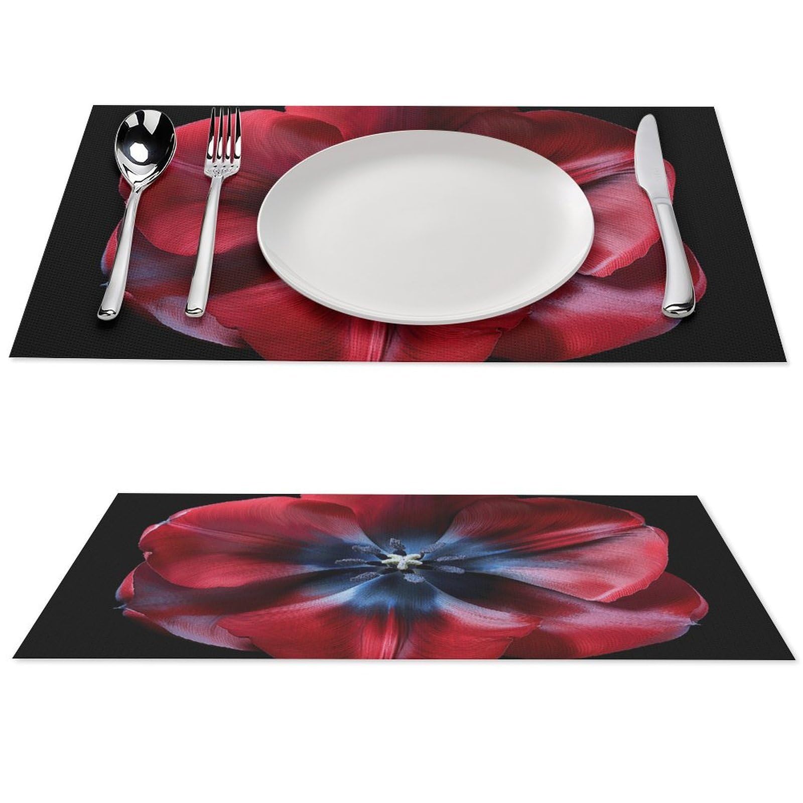 Set de table antidérapant en PVC lot de 4 pour protéger la table des taches de sauce