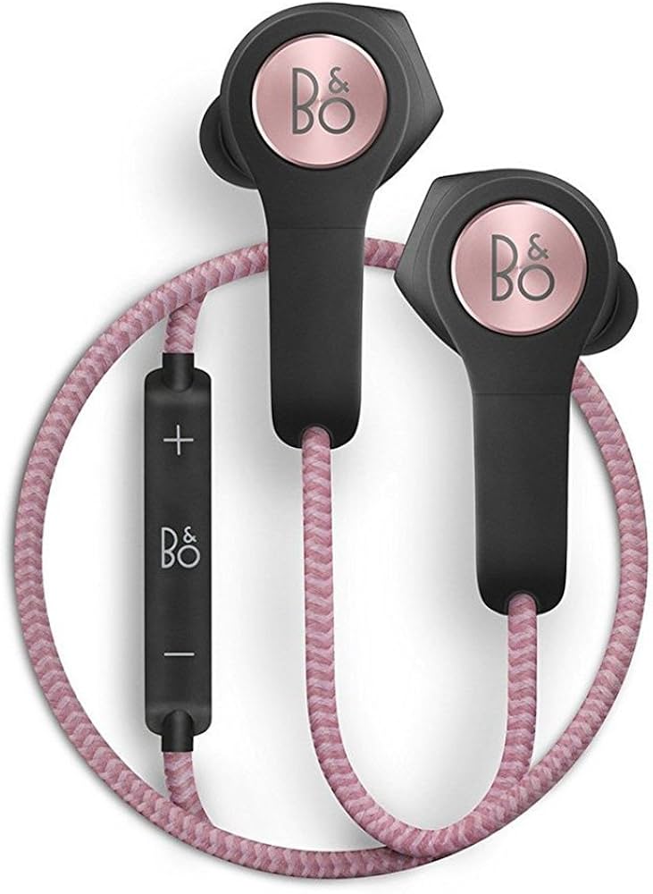 B & O BeoPlay H5 Dusty Rose ワイヤレスイヤホン Bang & Olufsen Beoplay H5 Wireless Bluetooth Earbuds - Dusty Rose