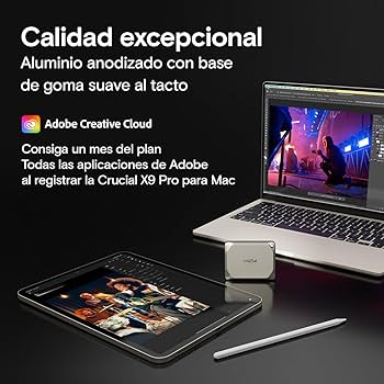 Amazon.com: Crucial X9 Pro for Mac 2TB Portable SSD, Up to 1050MB