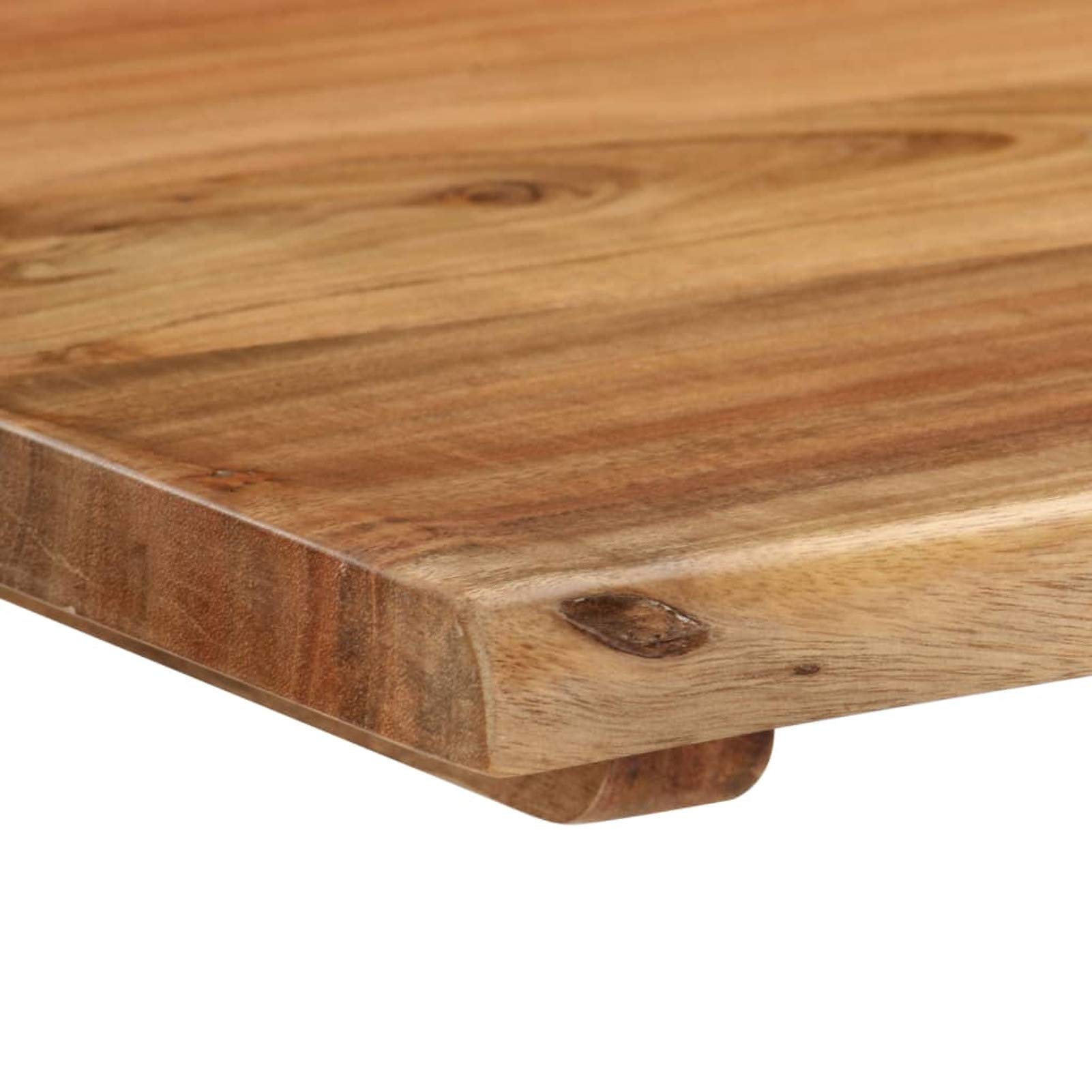 LAPOOH Tavolo da Pranzo 154x80x76 cm in Legno Massello di Acacia,Tavolo da Pranzo,Tavolo da Pranzo Moderno -286473