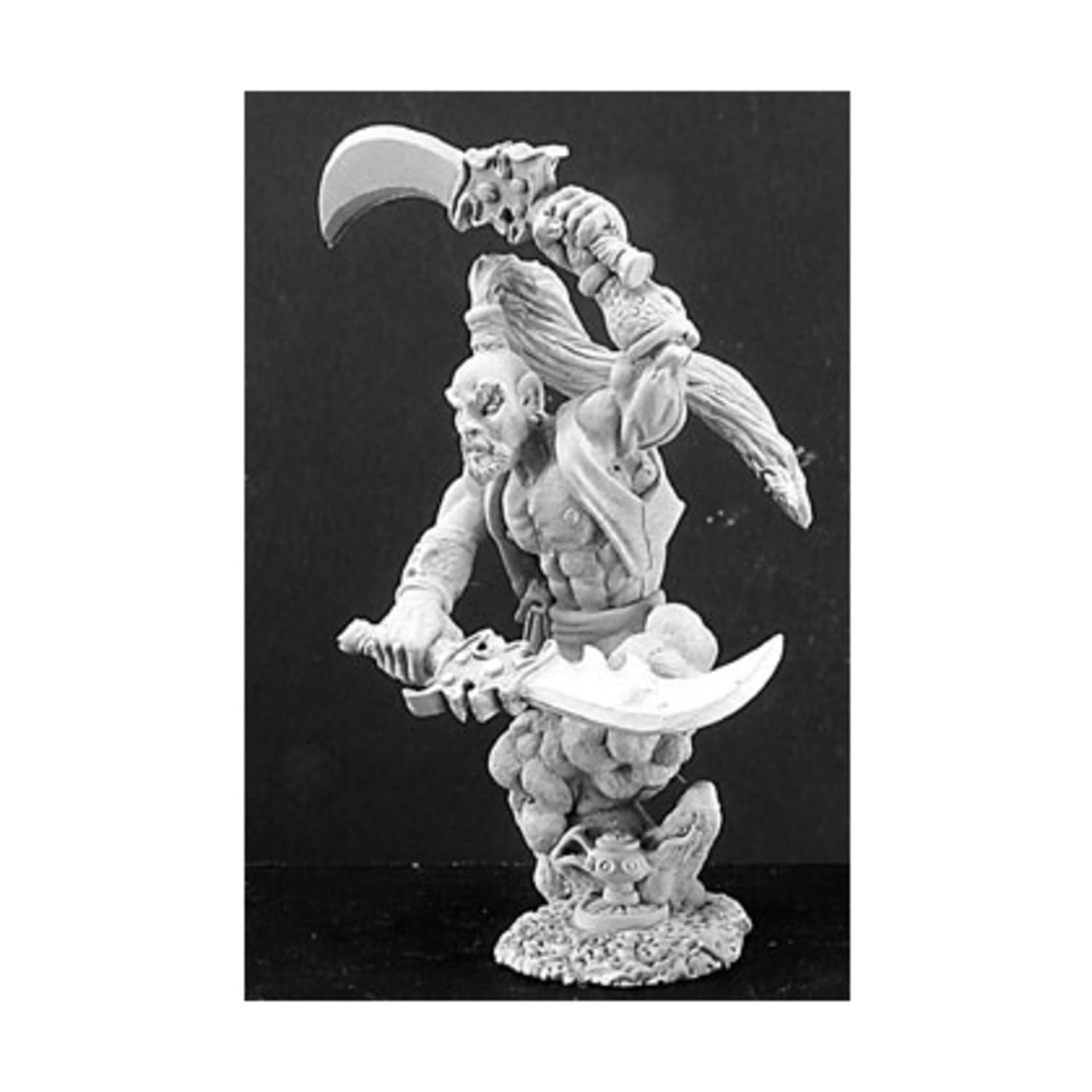Reaper Miniatures Hassan Genie Figure - 25mm Dark Heaven Legends RPG Tabletop Game Model