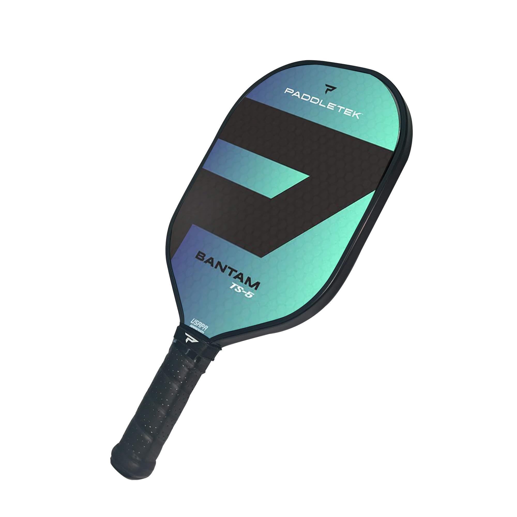 Paddletek Bantam TS-5 Pickleball Paddle | Professional Pickleball Paddles with Honeycomb Core, Textured Fiberglass Epoxy Hybrid Surface, Bantam