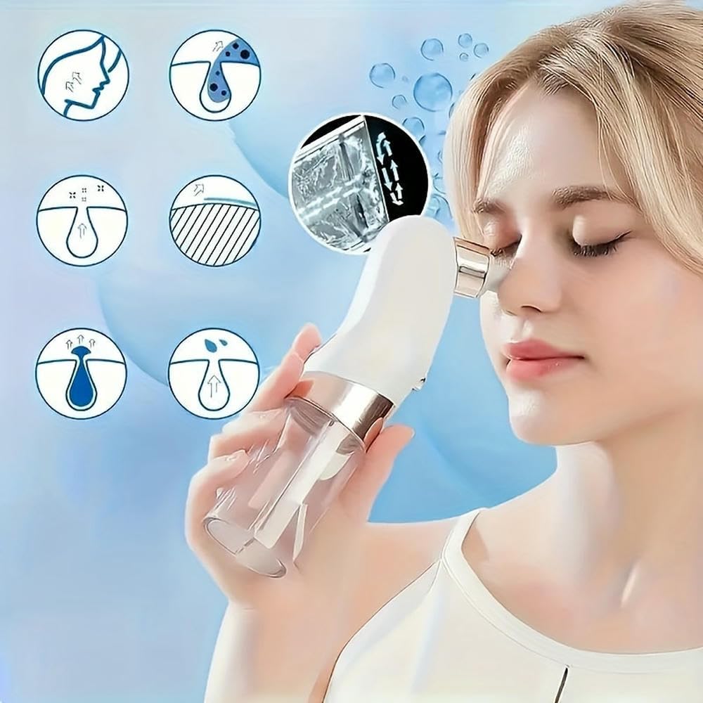 Dispositivo eléctrico NYSDM para la Limpieza de poros y Puntos Negros, circulación de Agua, eliminación Profunda del acné Facial, Herramienta de Cuidado estético.