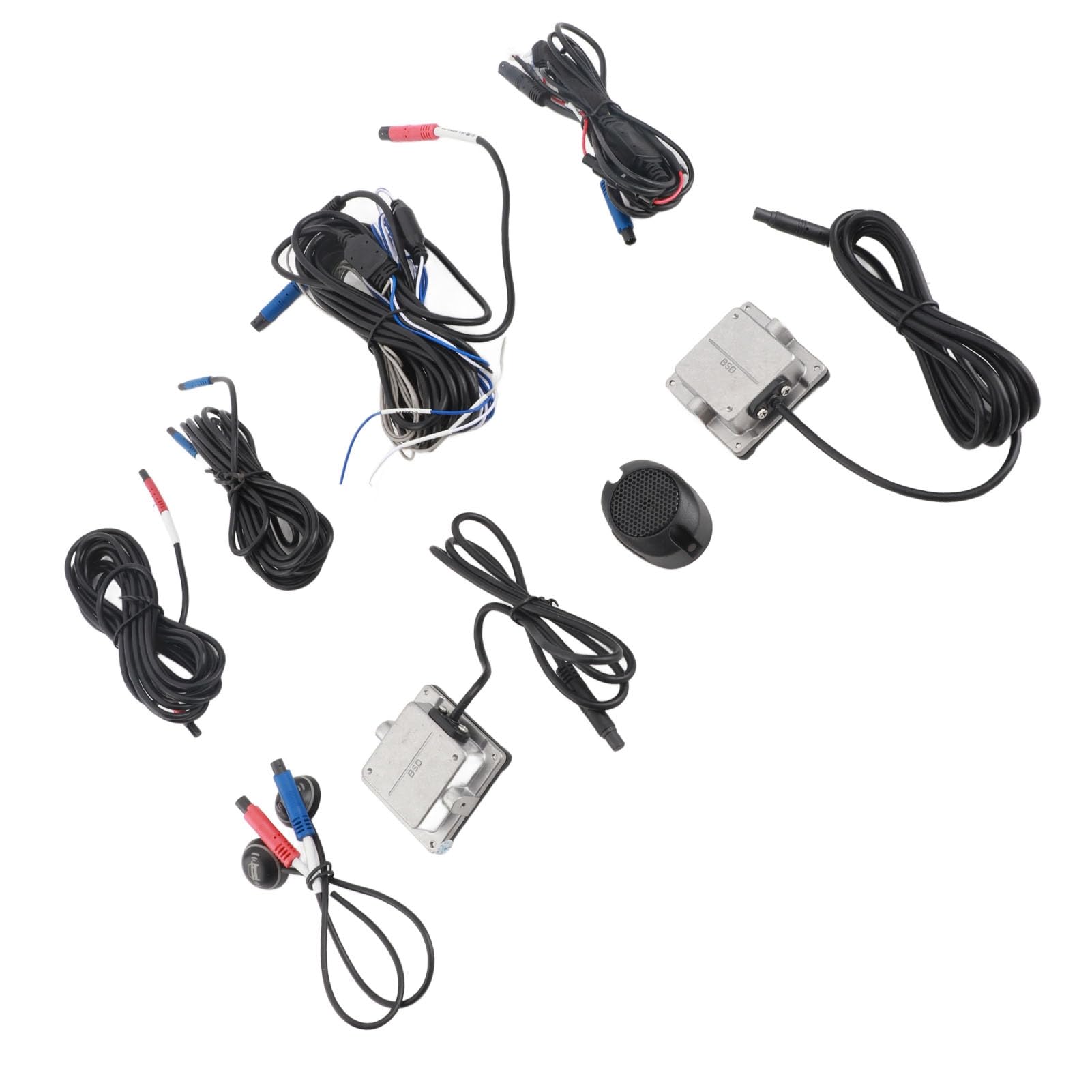 KIMISS di Rilevamento degli Angoli Ciechi con Assistente al di Corsia e Cicalino LED Ad Alta Precisione - BSD Monit Assistant Maggiore Sicurezza Stradale