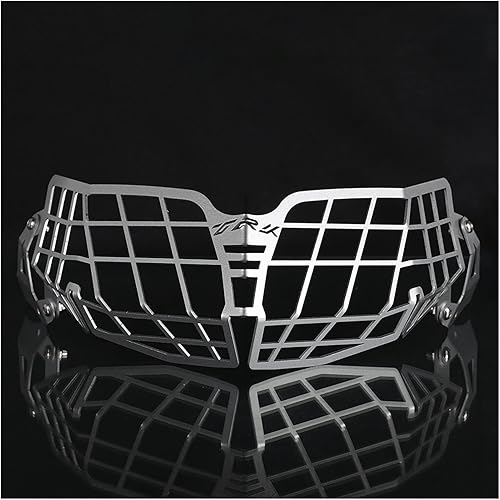 Miniatura 2 de ROBAUN Motorcycle Fit for Bennlli TRK502X 2018 2019 2020 2021 2022 2023 TRK 502 TRK502 Headlight Guard Cover Grille Motorcycle Grille (Color  Silver)