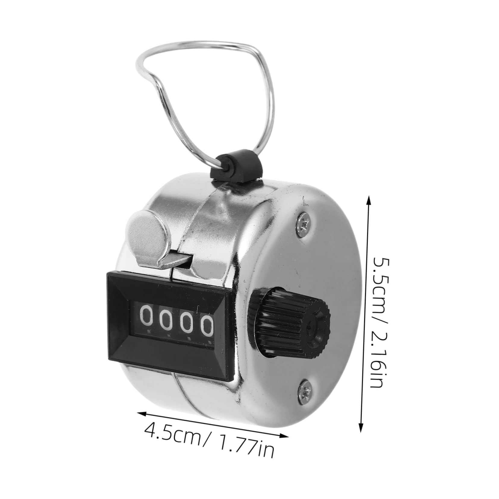 BESPORTBLE Practical Ticker 4- Mechanical Counter Step Counter Easy Operation Reset for Malls