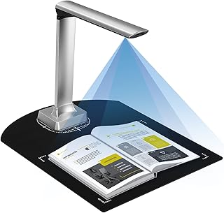 Document Scanner 10 Million Pixels Document Camera High Definition Portable Scanner, A4 Scanners File Card Passport Recognition Document Scanner