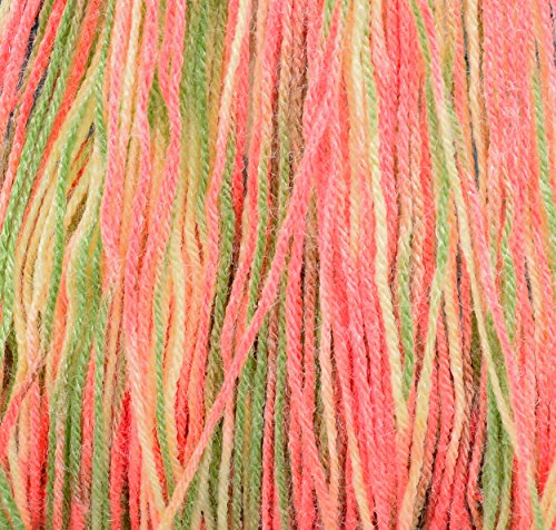 Image of M.G Enterprise Light Magenta Cream 400 gm Wool Ball Hand Knitting Wool /Art Craft Soft Fingering Crochet Hook Yarn, Needle Acrylic Knitting Yarn Thread Dyed
