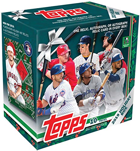 2019 Topps Exclusive Holiday Mega Baseball Card Box