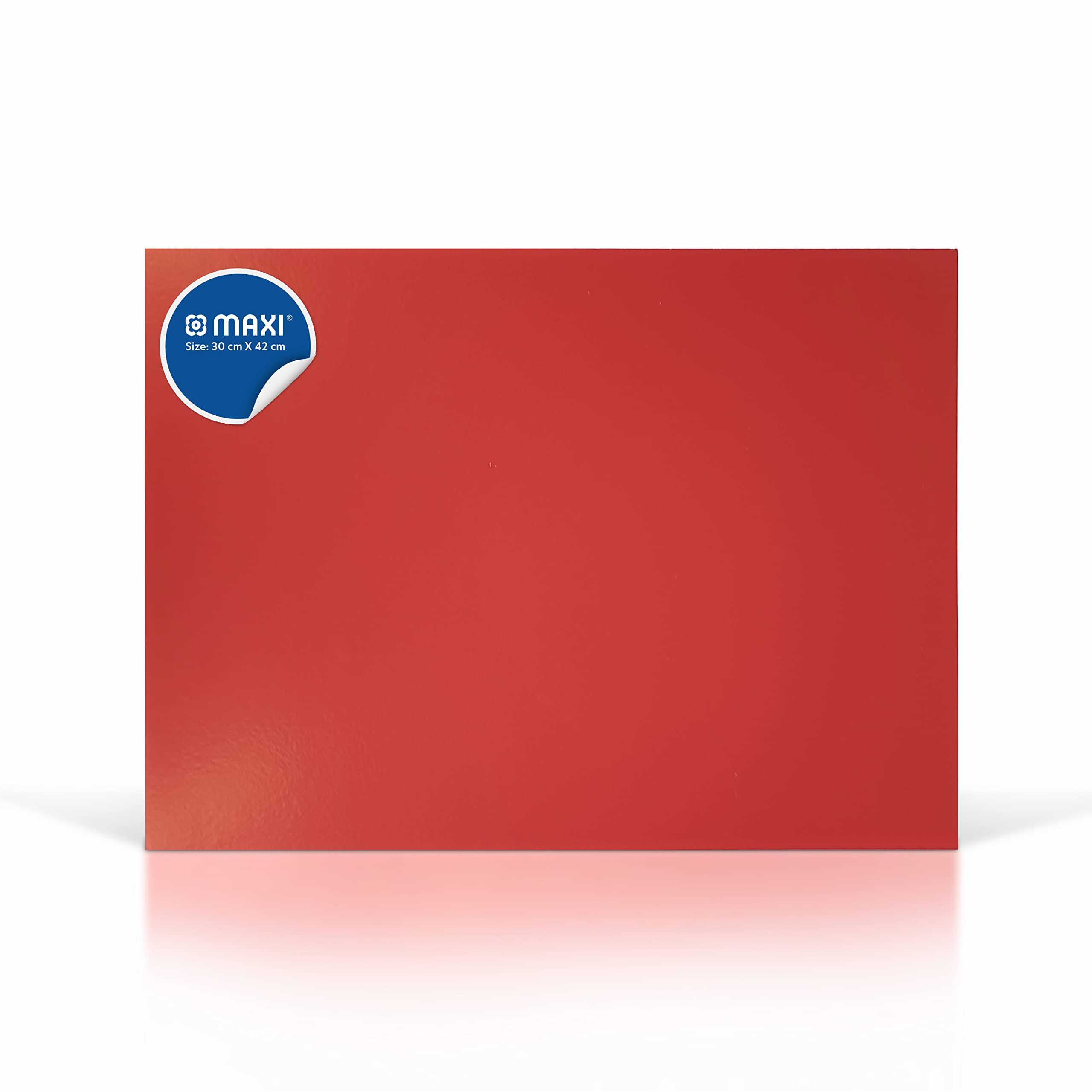 Maxi Foam Board 30X42 Red,Suitable for Presentations, School, Office and Art Projects