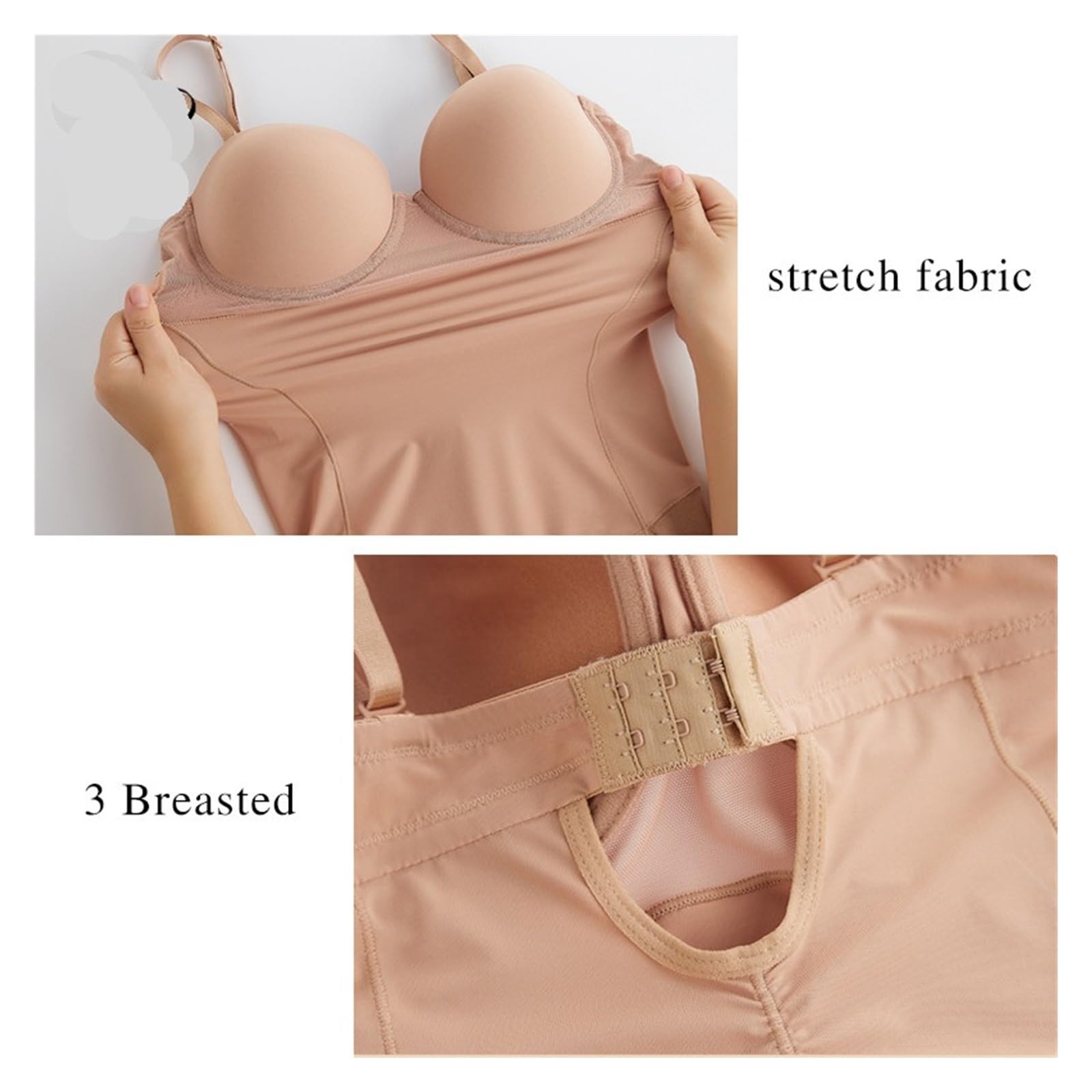 Fajas Reductoras Mujer Fajas moldeadoras for mujer, body adelgazante, ropa interior, push up, body con aros y tirantes