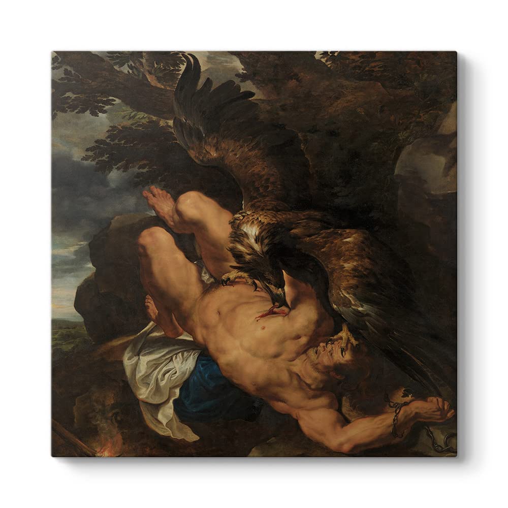 Peter Paul Rubens - Prometheus Bound Tablosu 80 x 80