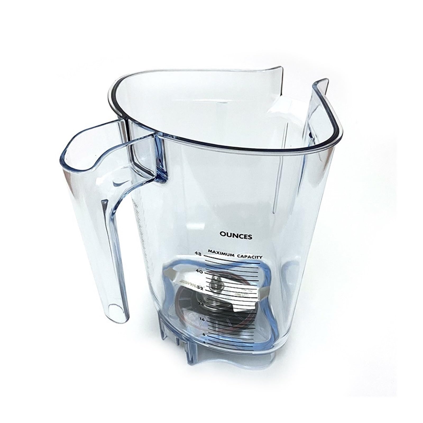 IYUEAC (Without Cover) Mixing Cup Replacement Parts with Knife for Mixing Cup Body. Compatible for Vitamix VM0149 VM0122 VM0127