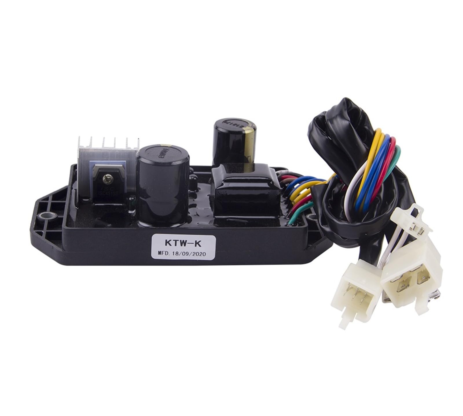 Generador de máquina de Soldadura monofásico, 5KW, KTW-K, Compatible con AVR, estabilizador de Voltaje automático, Accesorios de generador diésel(KTW-K)